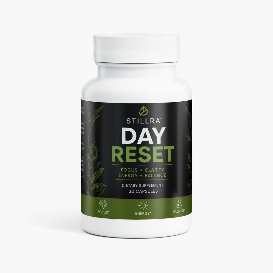 STILLRA™ Day Reset supplement product for STILLRA daily rhythm support